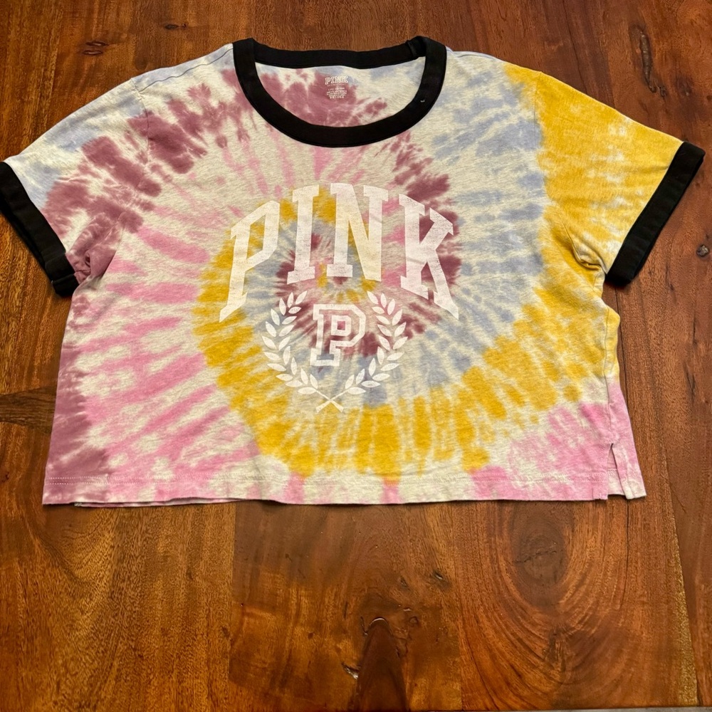 PINK Victoria’s Secret Tie-Dye Crop Top